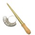 Copper Ring Sizer Finger Gauge Sizers Ring Sizing Stick Mandrel Kit