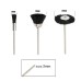 Rotary Tool Drum Sanding Kit Rubber Mandrel Fit Brass Wire Cleaning Polishing Brushes